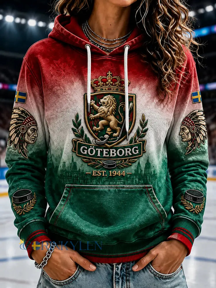 Dammuddningströja i retrostil från Göteborg Hockey Classic - som bild / S