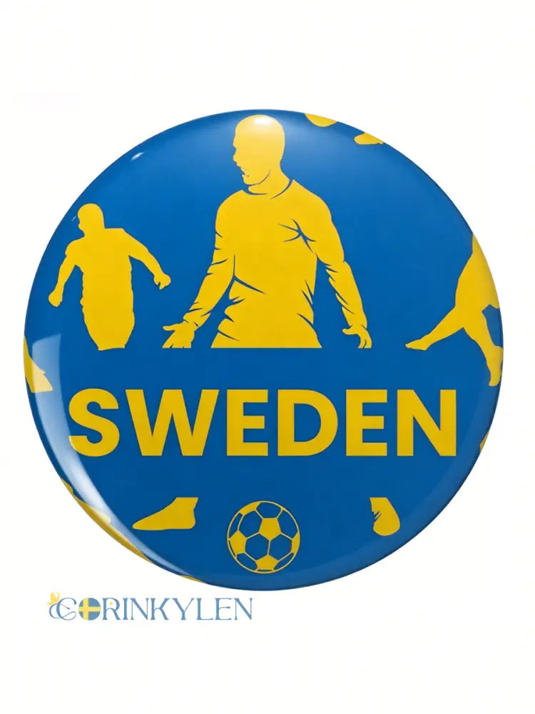 Fotbollstematiskt tryckt märke - A / ONE