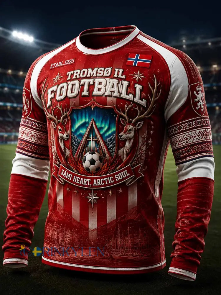 Herrarnas Fotbollsklubb Northernmost Grafisk Tröja - som bild / S