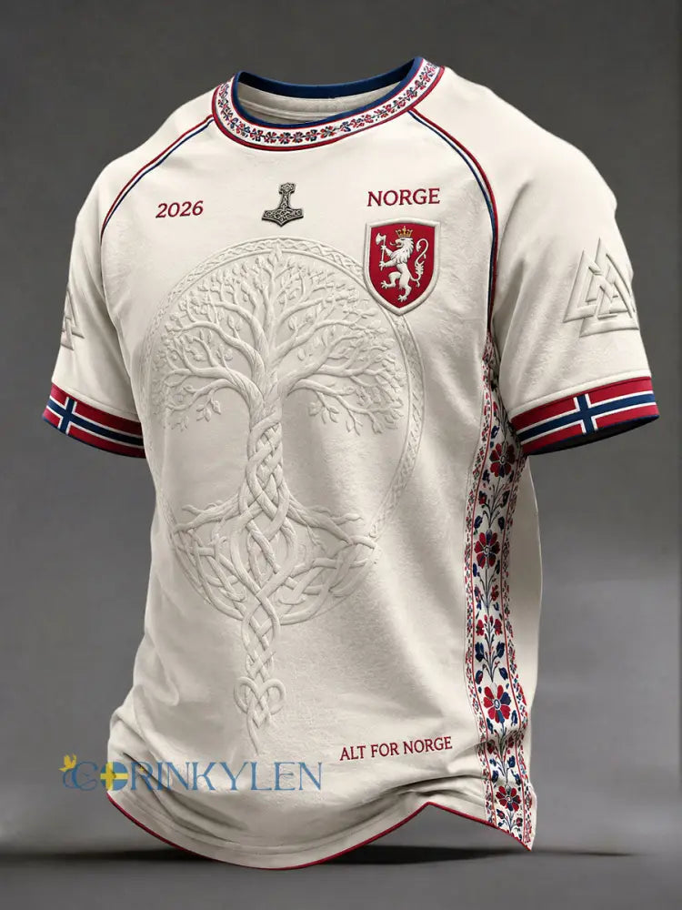 Herrarnas Norge-fotbollströjor - som bild / S