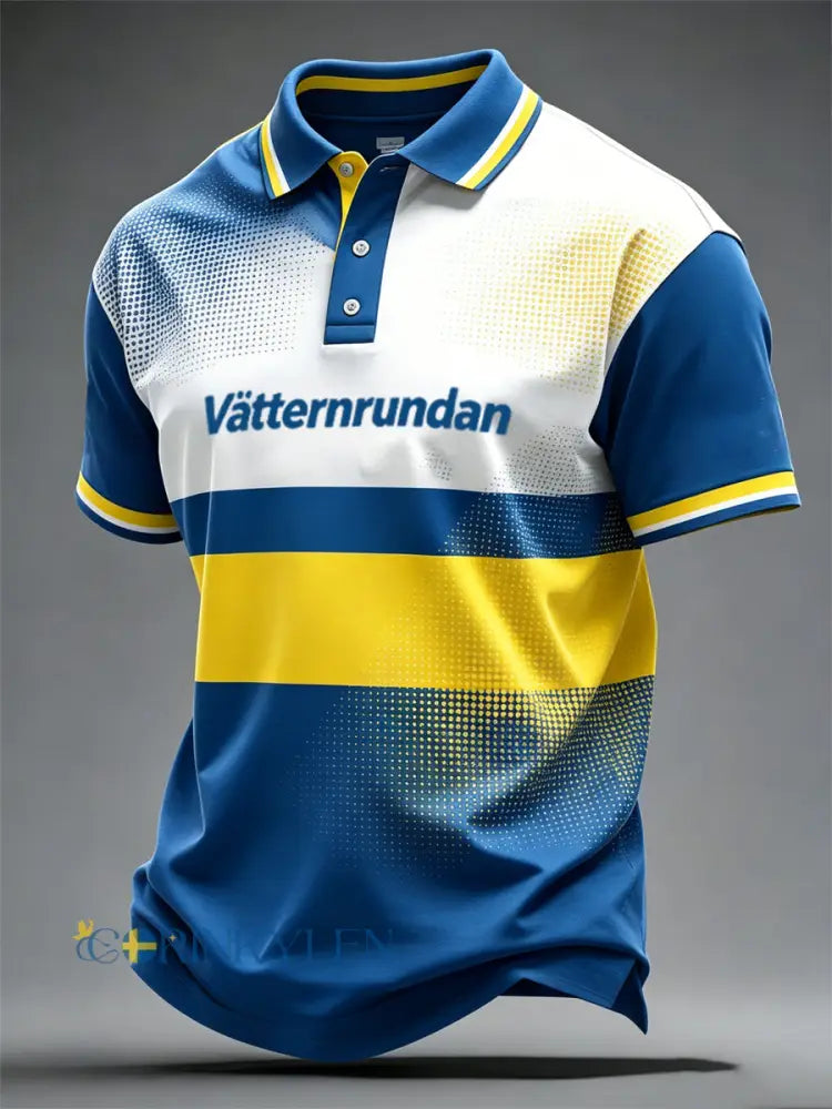 Herrcykelveckan i Sverige-tryck avslappnad topp - som bild / S