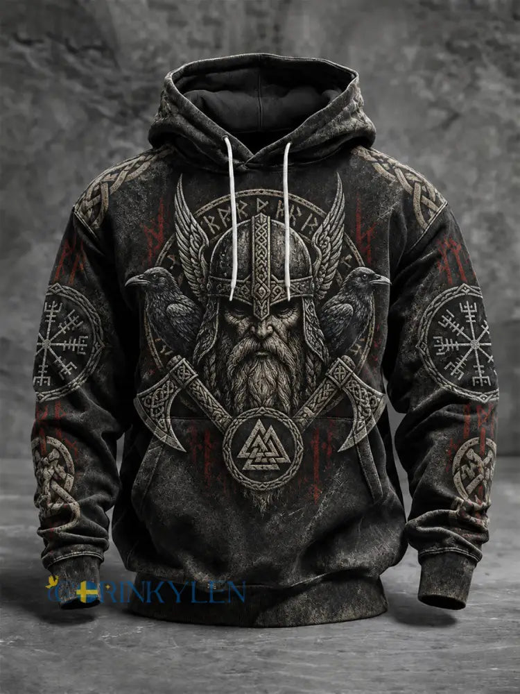 Herrlig vikingadunjacka i oversize med avsmalnande axlar och fickor - som bild / S