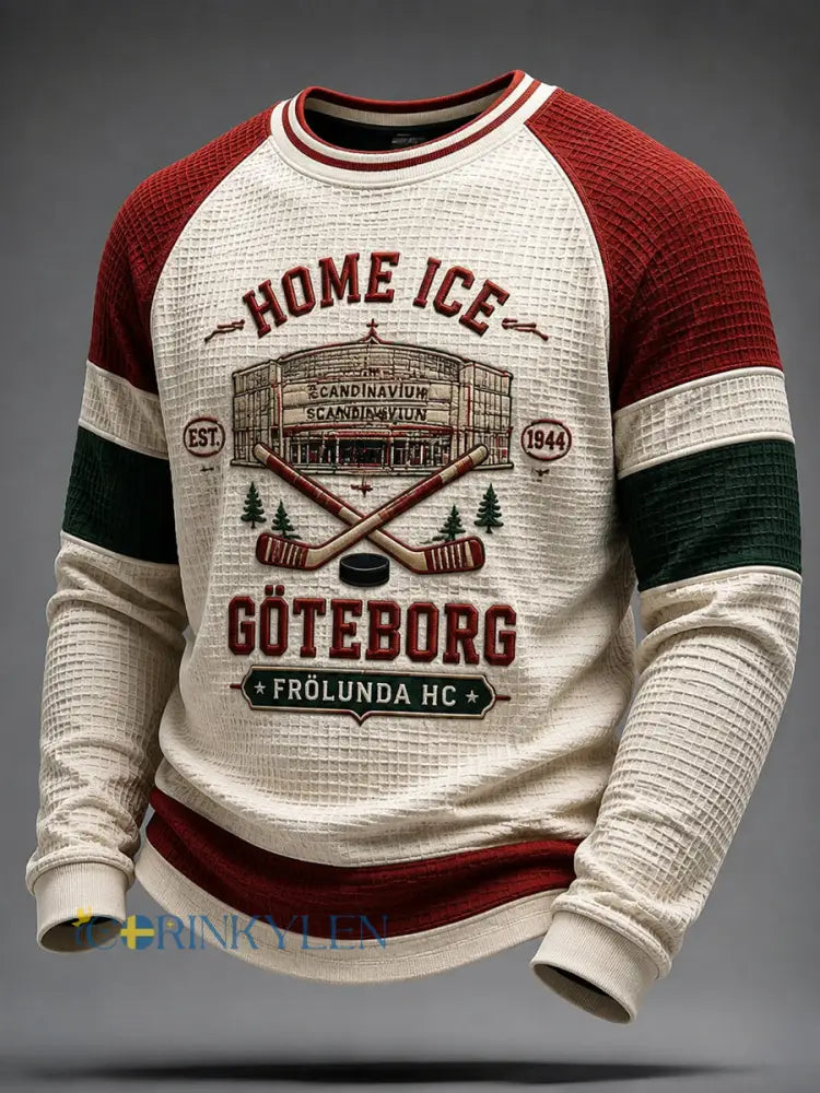 Herrtröja i klassisk vafelvävd design från Frölunda HC 1944 - som bild / S