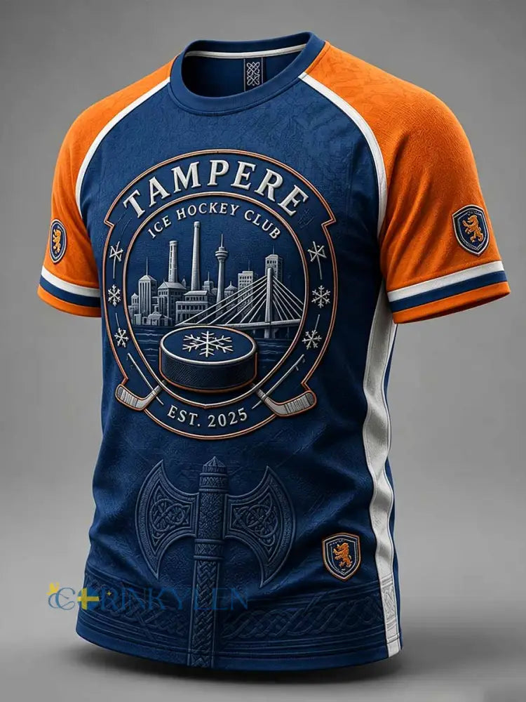 Herrtröja med minnestema från ishockeylaget Tappara - som bild / S