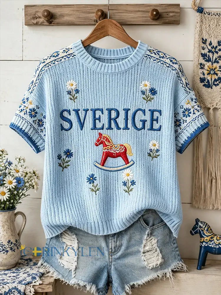 Kvinnors midsommar Floral Print - A / S