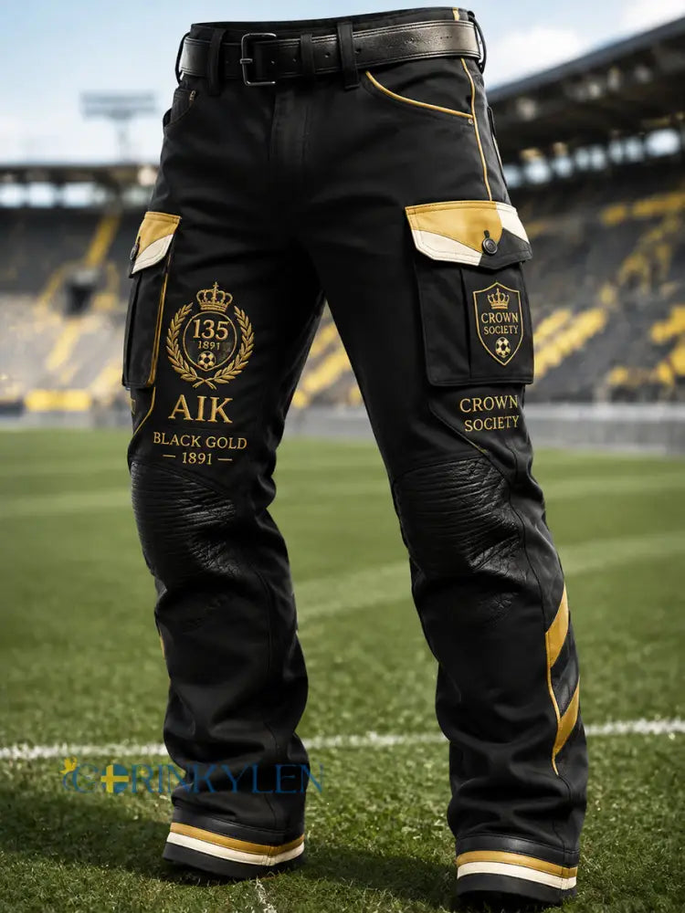 Mäns AIK 135 Arv fotboll arbete byxor - som bild / S