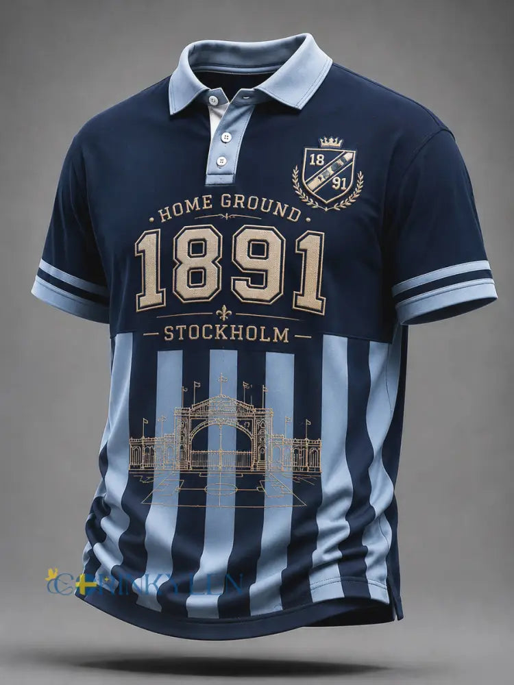 Mäns Djurgården Fotbollsklubb Polo fotboll - som bild / S