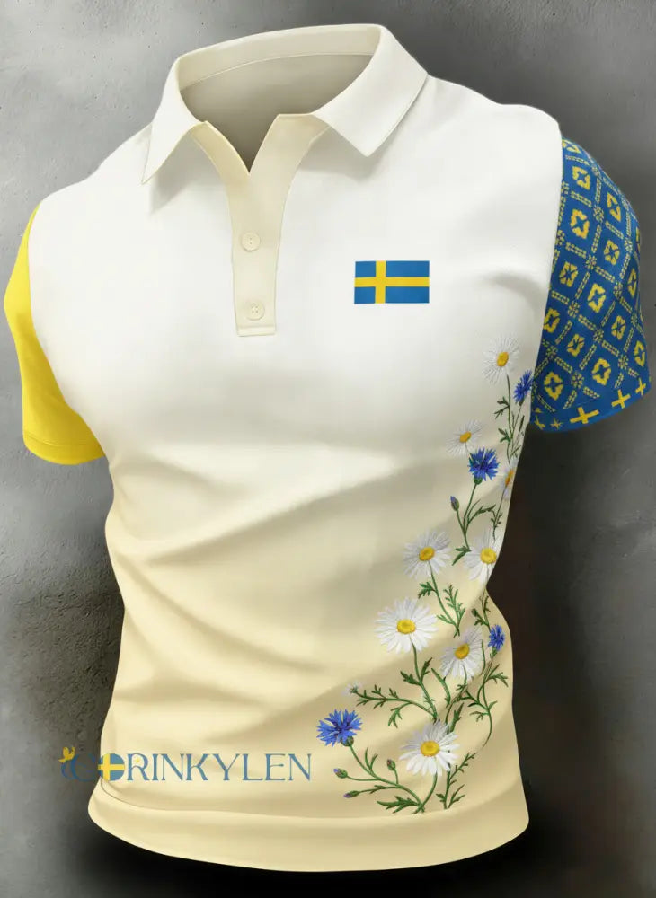 Mäns svenska midsommarfestival minneskonst Print - A / S