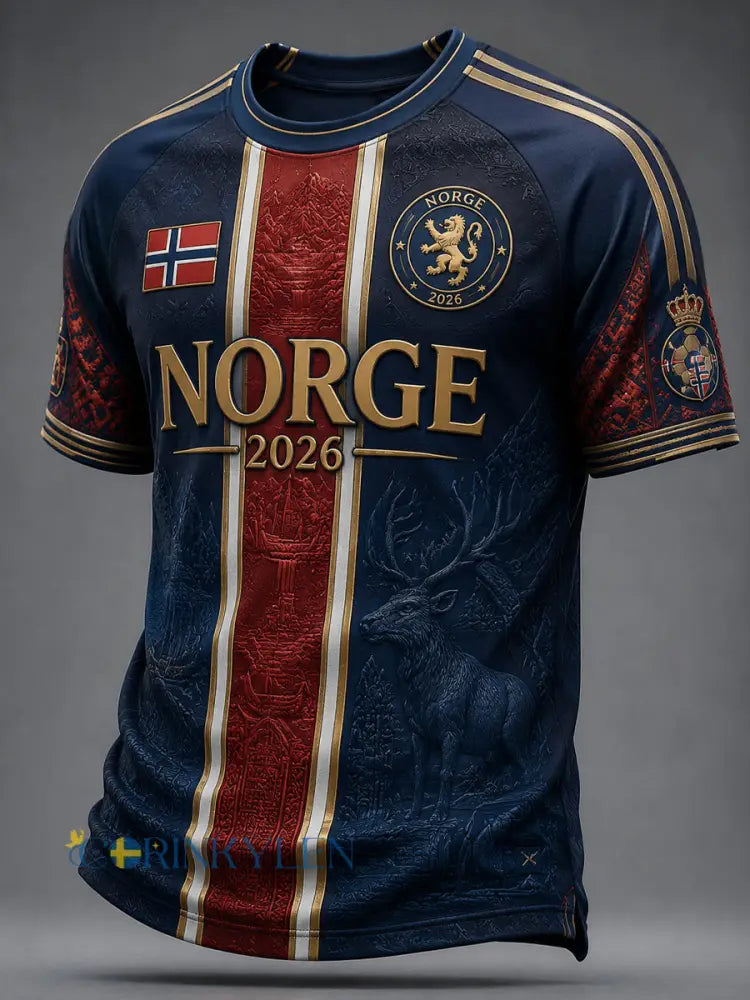 Retro 2026 Norge Classic Fotboll - som bild / S