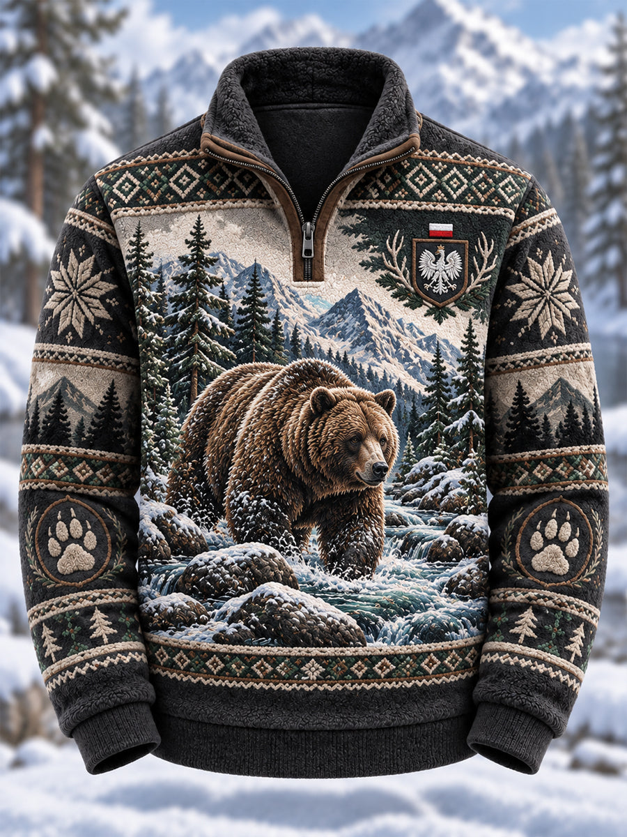 Mäns jakt säsong Kultur Flannel Sweatshirt