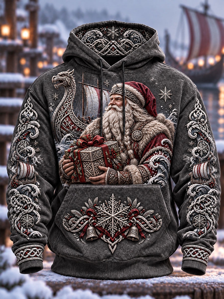 Herrliga vikingajulsugnhuvtröjor