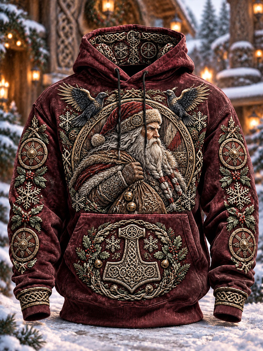 Herrliga vikingajulsugnhuvtröjor