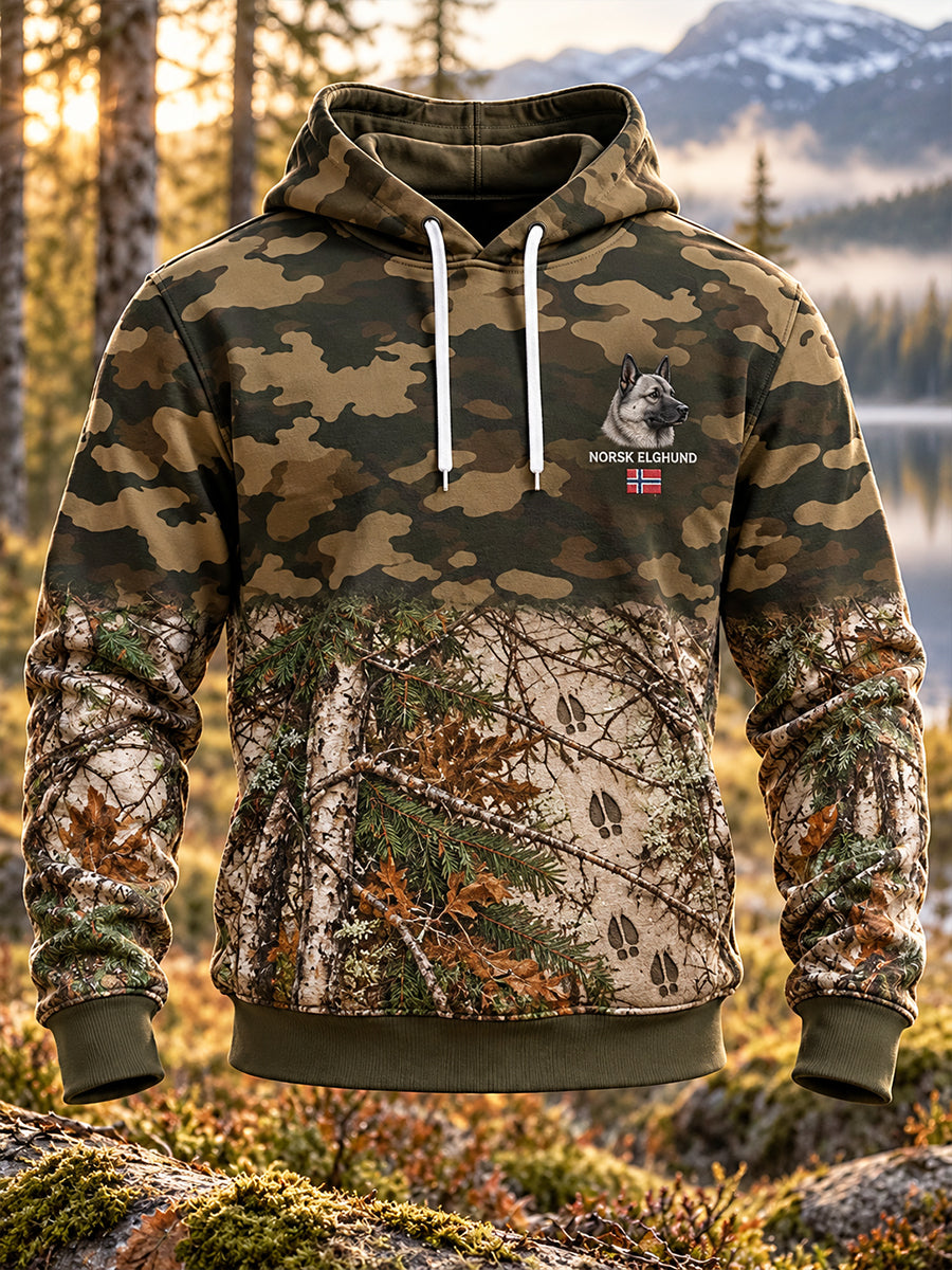 Herrligan i Norge – Oversize-hoodie med fallande axel och fickor
