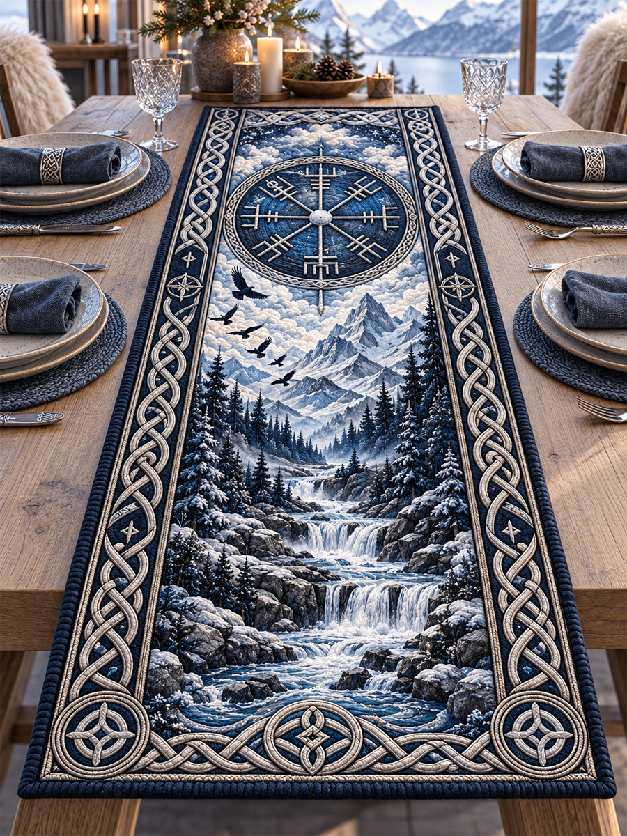 Vikingkonst quiltad filt