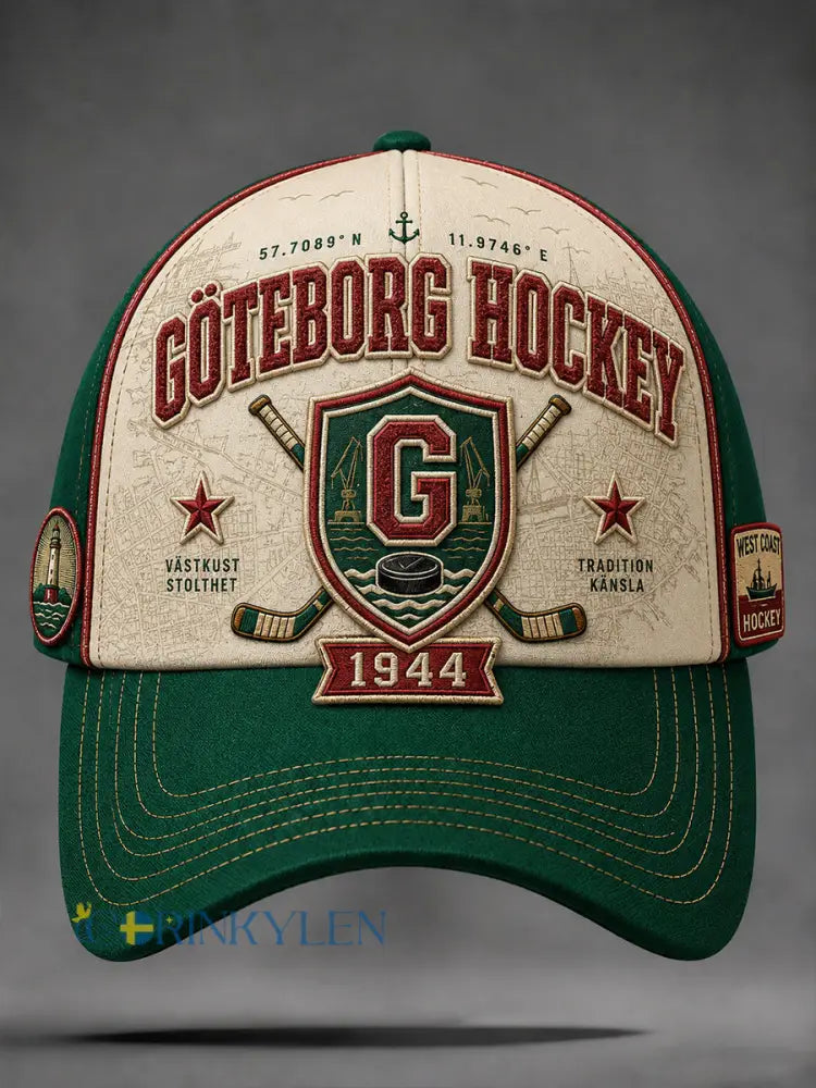Unisex 1944 Göteborg Hockeyarv Våffelmönstrad Hat - A / S