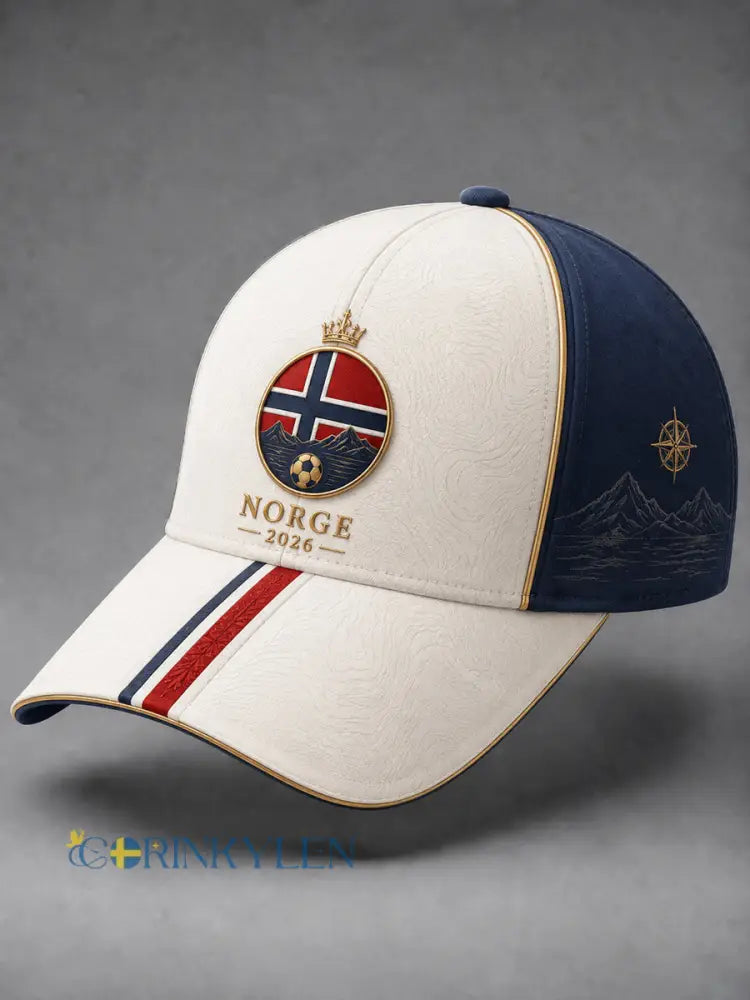 Unisex 2026 Norge Fotboll Klassisk Basebollkeps - som bild / 58CM: