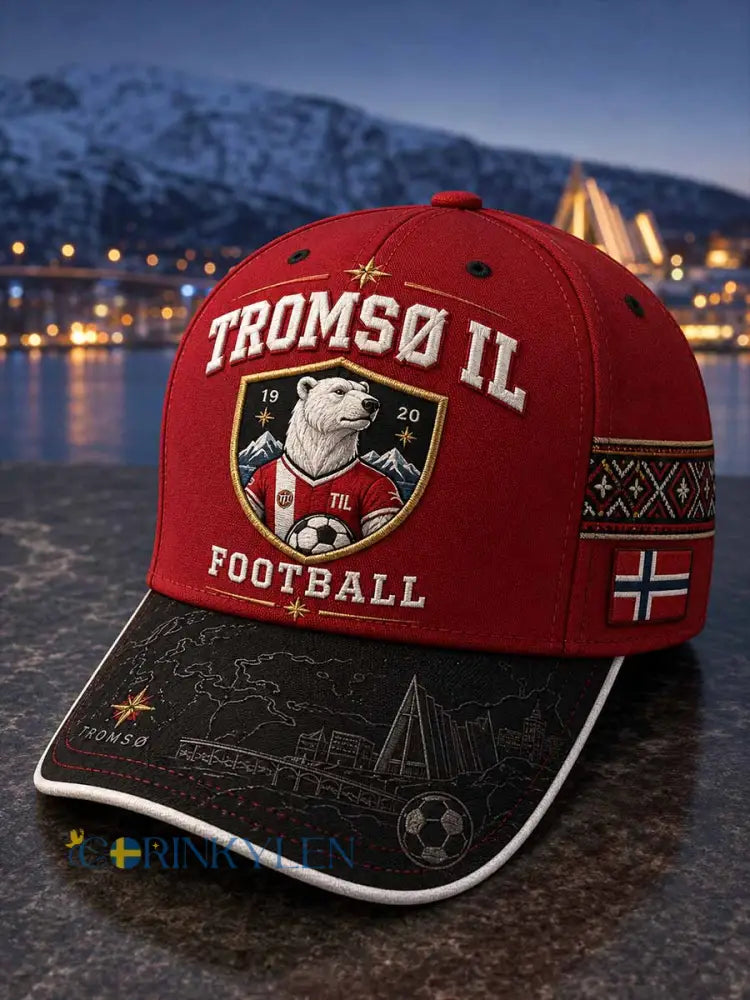 Unisex-hatt med mönster från världens nordligaste fotbollsklubb - som bild / ONE