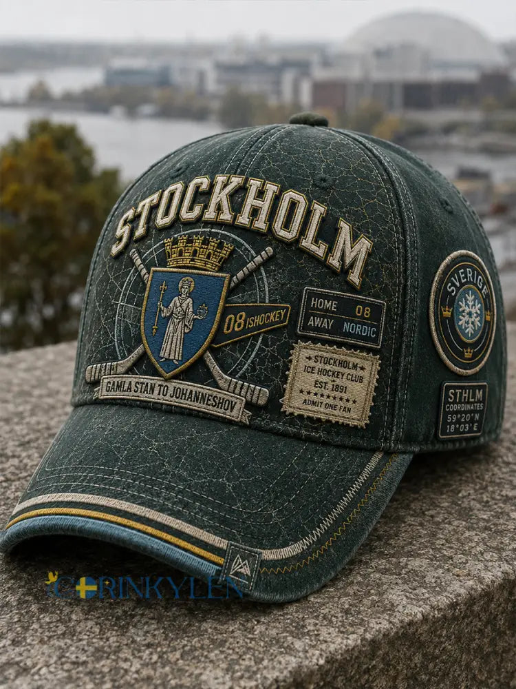 Unisex Stockholm Ishockey 1891-hatt - A / ONE