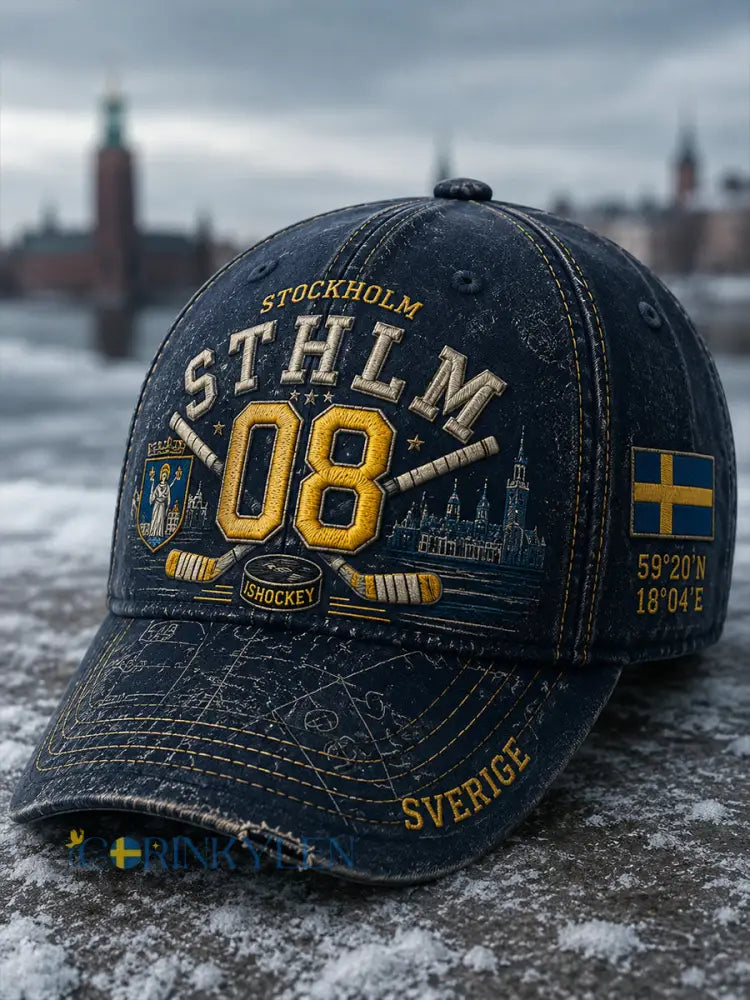 Unisex Stockholm Ishockey 1891-hatt - A / ONE