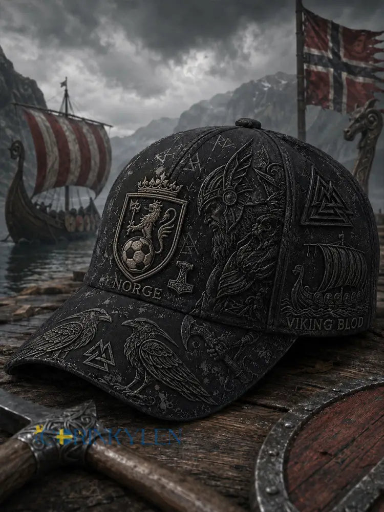 Viking Norge Fotboll Unisex Hattar - som bild / ONE