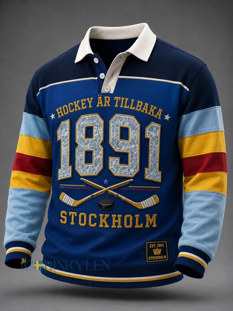 1891 Stockholm Hockey Polo Polos - som bild / S