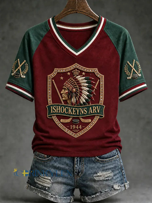 1944 Göteborg Ishockeyarv T-shirts - som bild / S