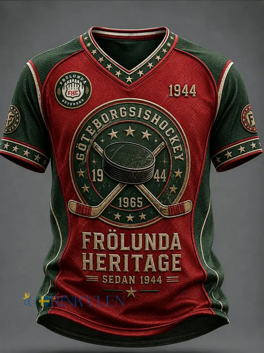 1944 Gothenburg Hockey Heritage T-Shirts - As picture / S