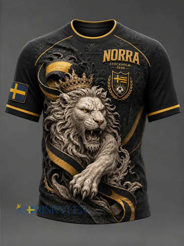 AIK 1891 Old School Fotboll T-shirt - som bild / S