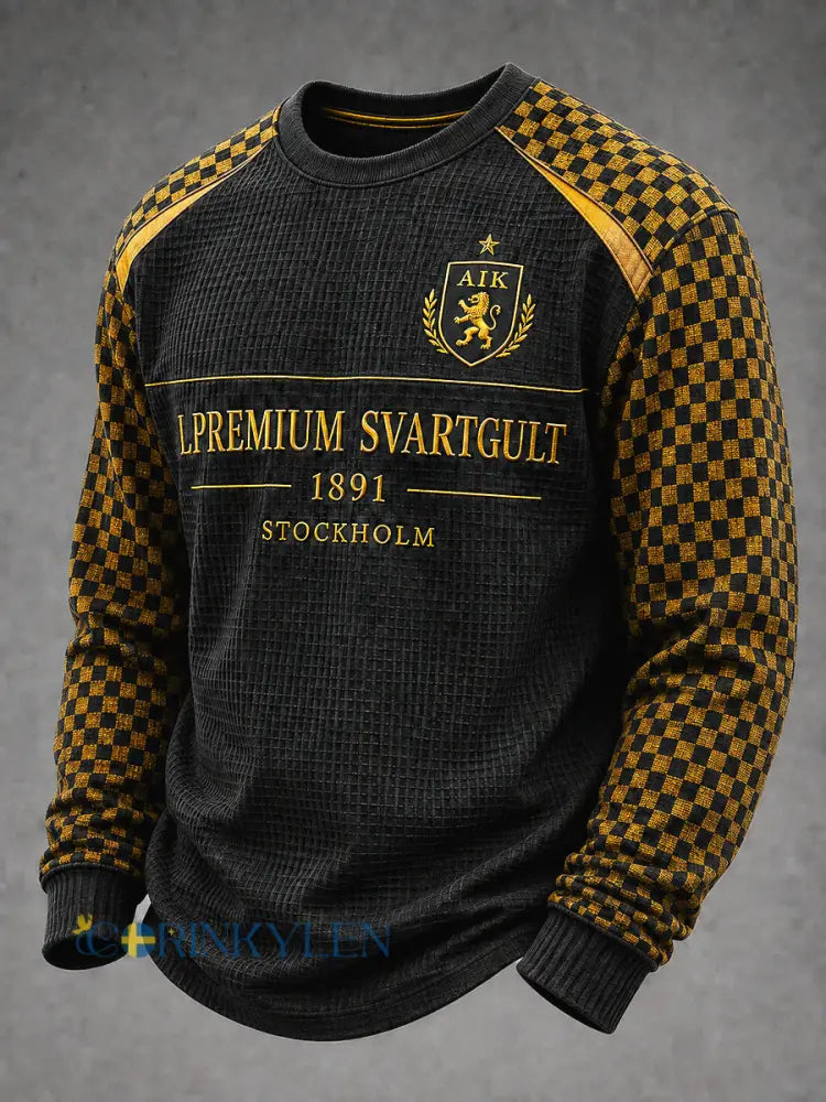 AIK Svartgult Fotbollsskjort - som bild / S