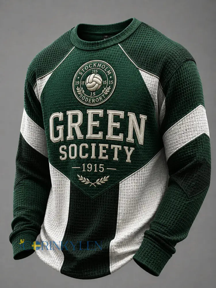 Bajen Matchday Grön fotboll Våffle T-shirt - som bild / S