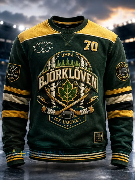 Björklöven 1987 Mästerskaps-historisk hockeytröja - som bild / S