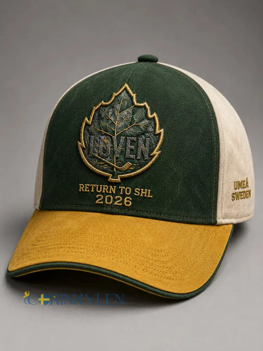 Björklöven återvänder till SHL 2026 – Heritage Hockey-basebollkepsar - som bild / 58CM: