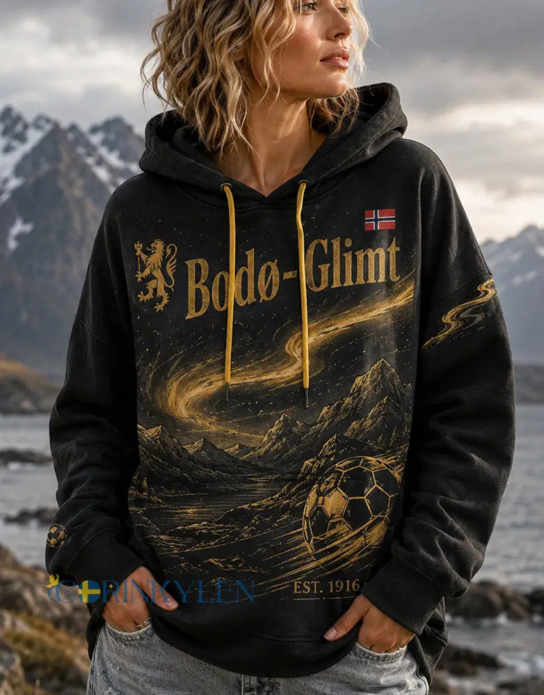 Damernas Norge Fotboll Bodø/Glimt Långärmad Hoodie - A / S