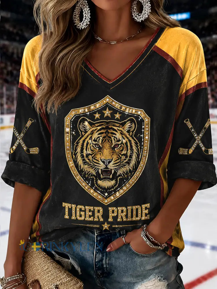 Dammodelet Brynäs Classic Hockey med V-ringning - som bild / S