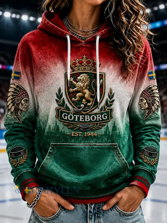 Dammuddningströja i retrostil från Göteborg Hockey Classic - som bild / S