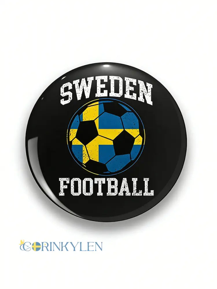 Fotbollstematiskt tryckt märke - A / ONE