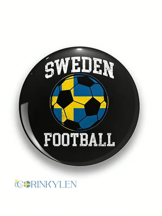 Fotbollstematiskt tryckt märke - A / ONE