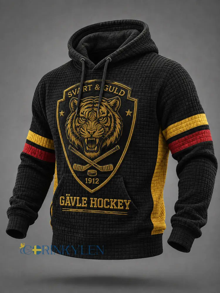 Gävle Hockey Tiger Crest Hoodie. - som bild / S
