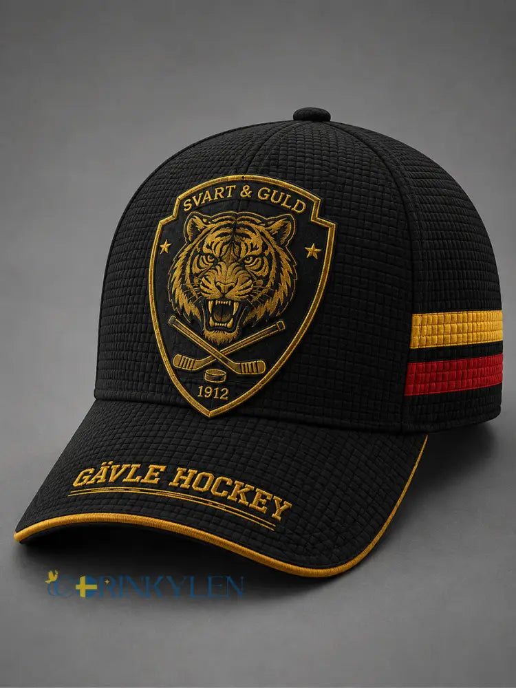 Gävle Hockey Tigermönstrad Basebollkeps - som bild / 58CM: