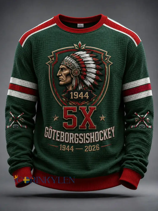 Göteborg Ice Warriors Våffelvävd T-shirt - som bild / S