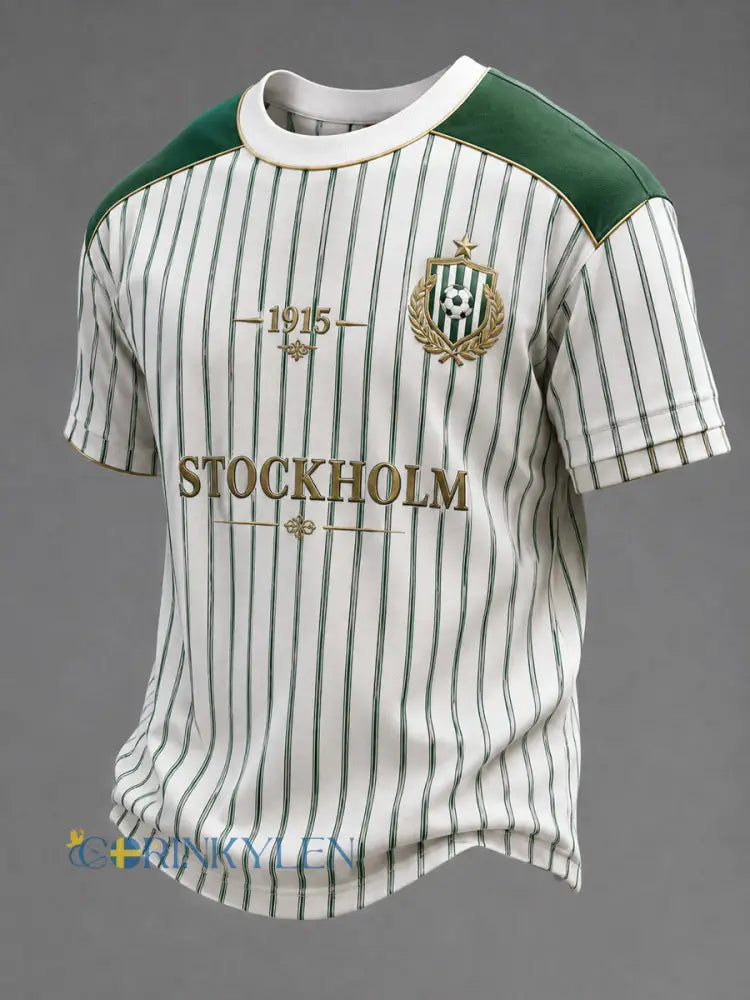 Grönvitt arv fotbollsklubb T-shirt - som bild / S