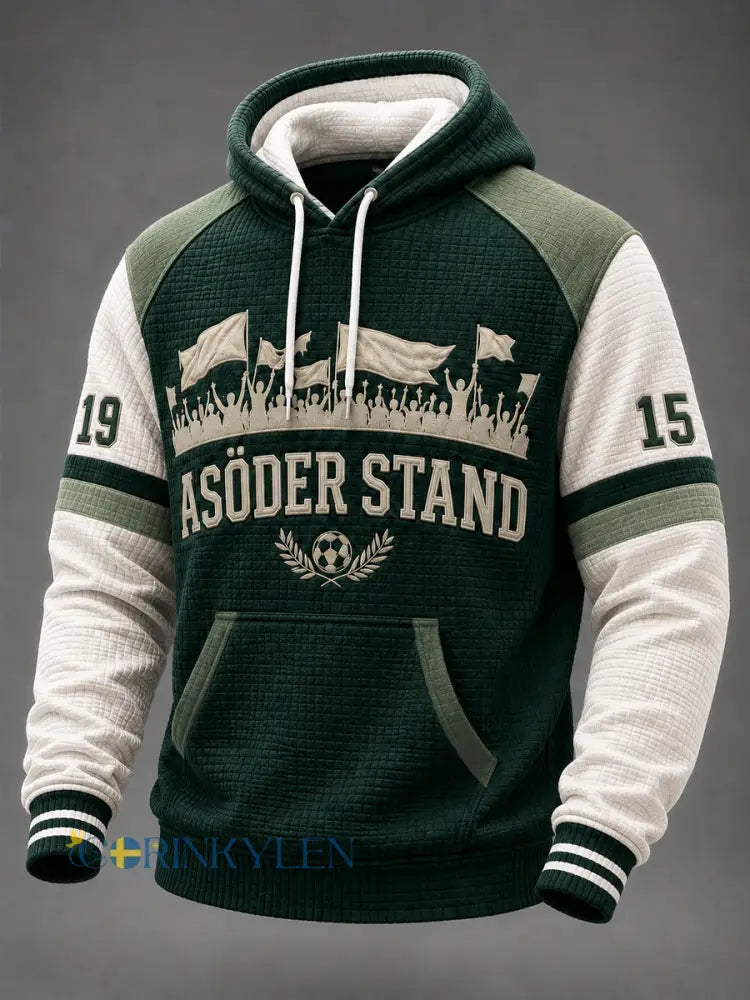 Grönvitt Fotbollsklubb Hoodie Fotboll - som bild / S