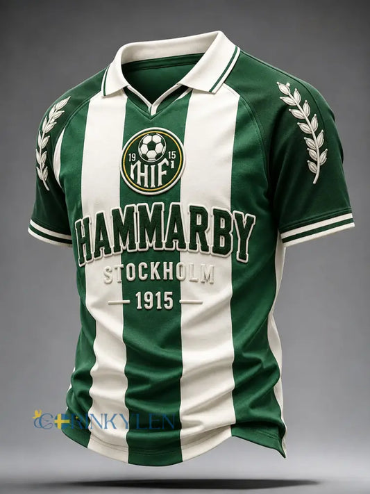 Hammarby Green & White 1915 Fotboll Jersey fotboll - som bild / S