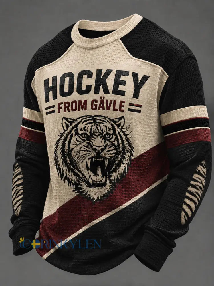 Herrarnas Brynäs IF 1912 klassiska hockeytröja i våffelväv - som bild / S