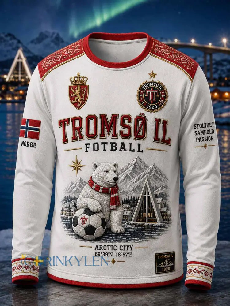 Herrarnas Fotbollsklubb Northernmost Grafisk Tröja - som bild / S