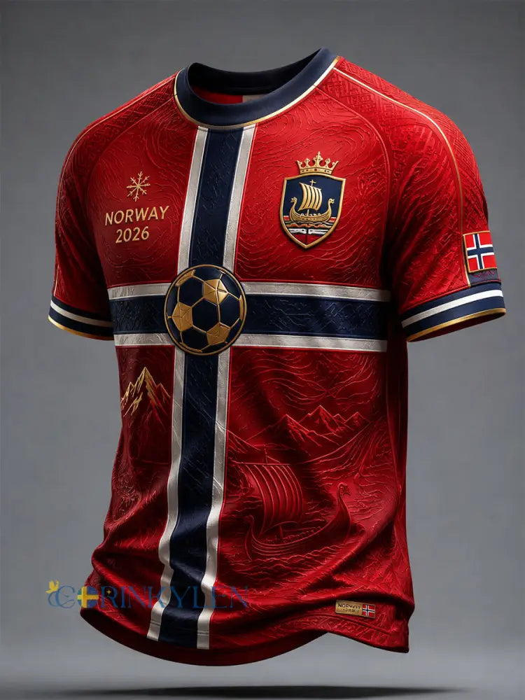 Herrarnas Norge Classic-fotbollströja 2026 - som bild / S
