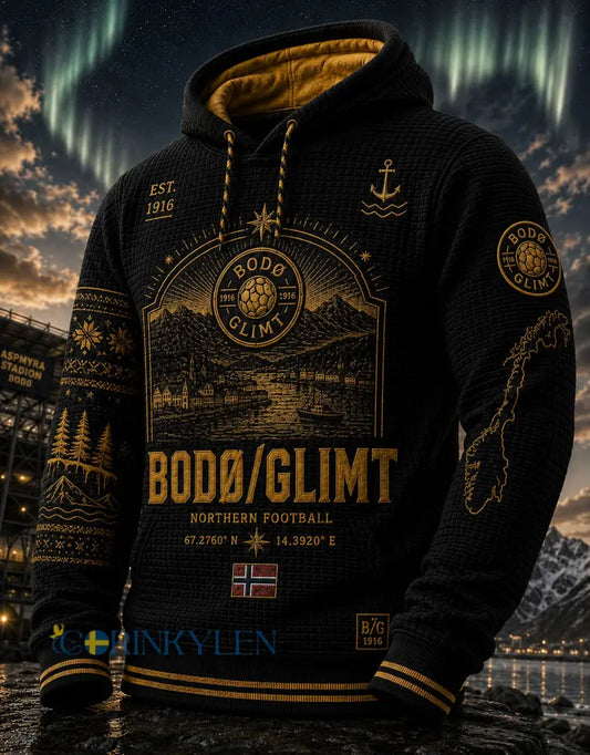 Herrarnas Norge Fotboll Bodø/Glimt Långärmad Hoodie - A / S