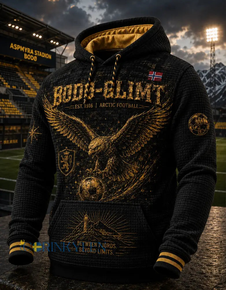 Herrarnas Norge Fotboll Bodø/Glimt Långärmad Hoodie - A / S