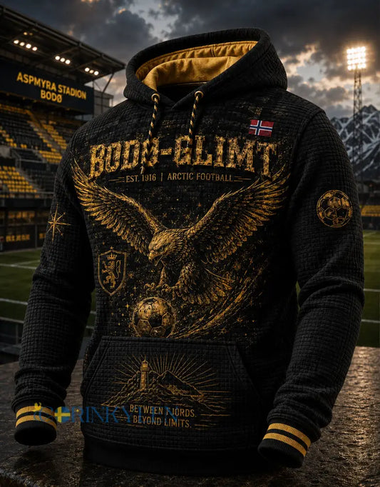 Herrarnas Norge Fotboll Bodø/Glimt Långärmad Hoodie - A / S