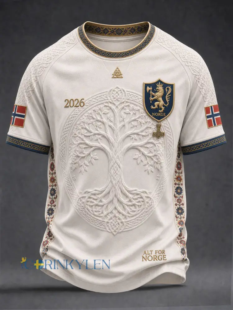 Herrarnas Norge-fotbollströjor - som bild / S